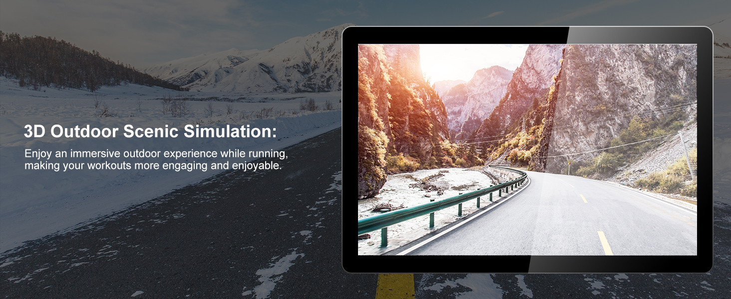 Treadmill for Home& Commercial Gym with 20% Auto Incline